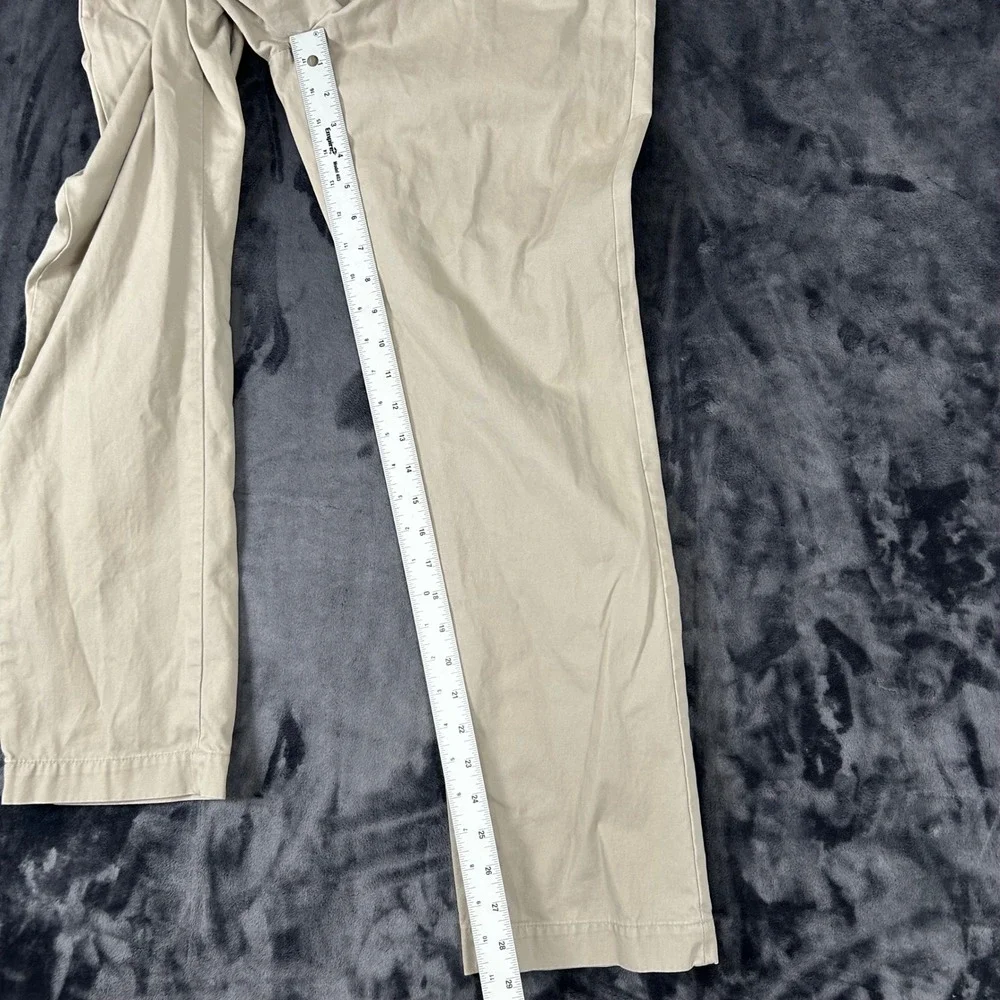 Banana Republic Aiden Chino Pants Mens 32x30 Tan Khaki Slim Fit Casual 2613